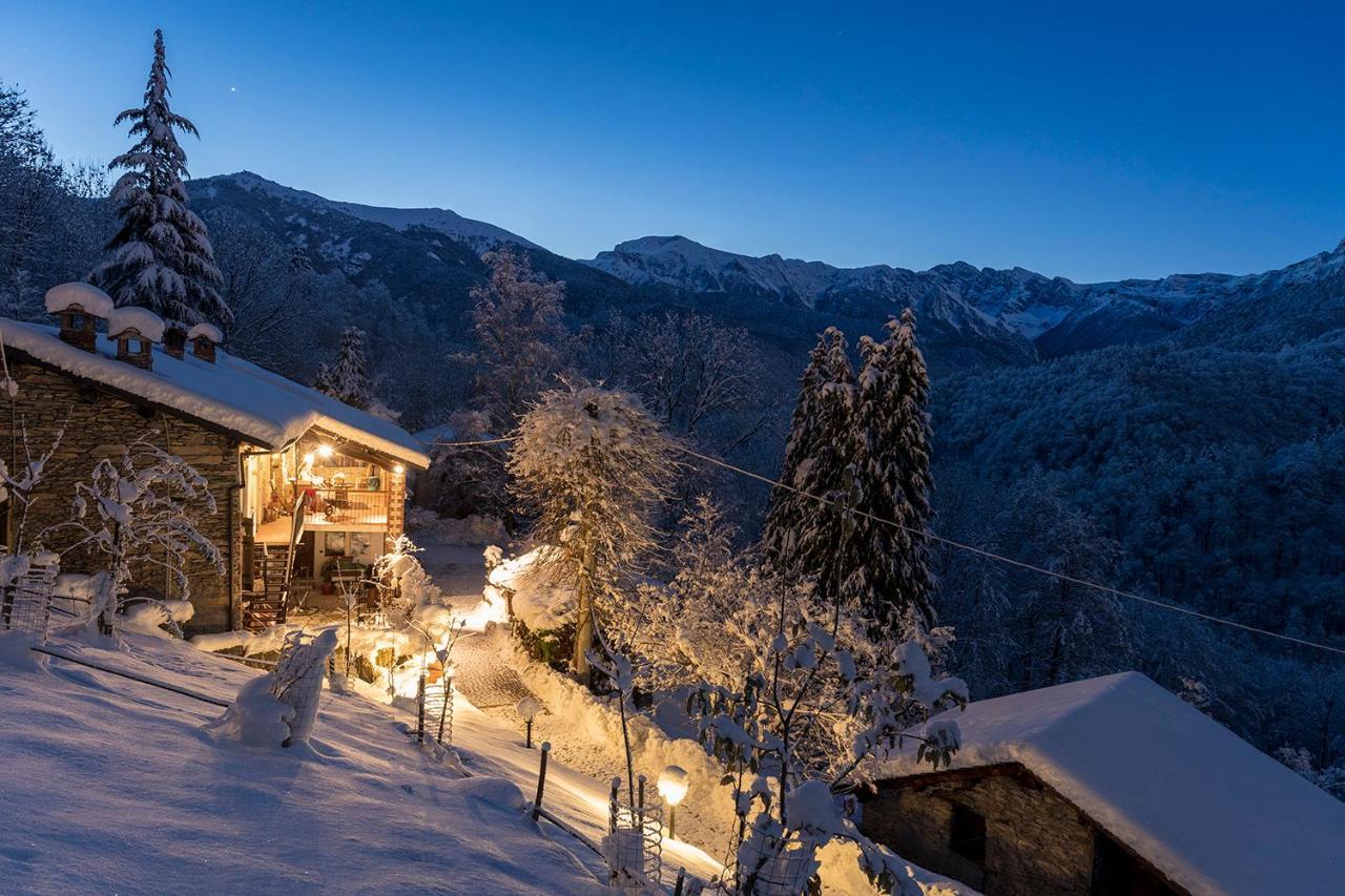 Chiusa di PesioIduevagamondi - Ospitalita Rurale Famigliare Di Montagna住宿加早餐旅馆 外观 照片