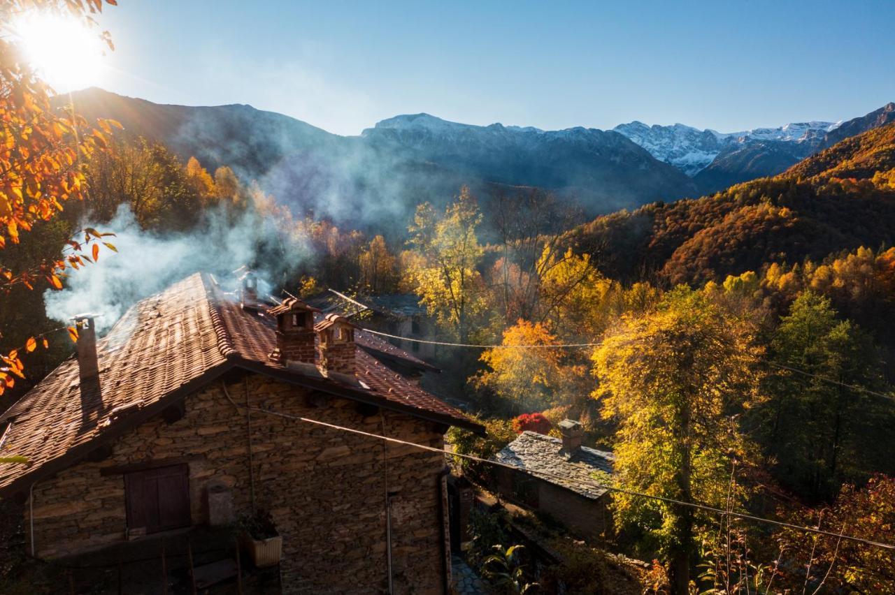 Chiusa di PesioIduevagamondi - Ospitalita Rurale Famigliare Di Montagna住宿加早餐旅馆 外观 照片