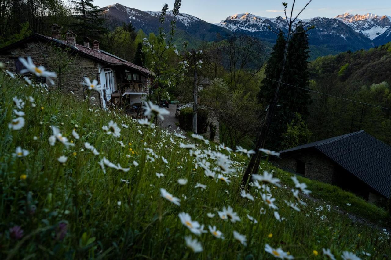 Chiusa di PesioIduevagamondi - Ospitalita Rurale Famigliare Di Montagna住宿加早餐旅馆 外观 照片